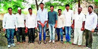 Duttu Bhokanal felicitated in Patoda | दत्तू भोकनळ यांचा पाटोद्यात सत्कार