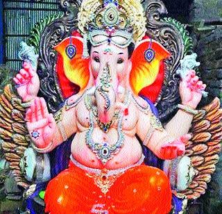 Quit for Ganpati for a day and a half day | रहाटणीत दीड दिवसाच्या गणपतीला निरोप Quit for Ganpati for a day and a half day | रहाटणीत दीड दिवसाच्या गणपतीला निरोप