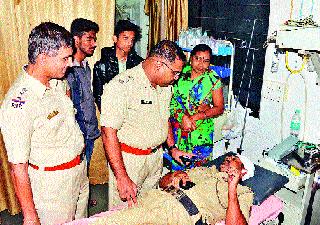 Assault on policeman | पोलिसावर प्राणघातक हल्ला