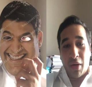 VIDEO: Nitesh Rane's Chief Minister questioned Kapil Sharma's face | VIDEO : कपिल शर्माच्या मुखवट्याआडून नितेश राणेंचा मुख्यमंत्र्यांना सवाल