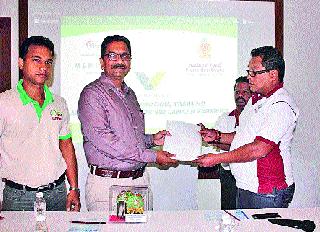 Contract of M & M Industries of Nashik with Sri Lankan Ministry of Agriculture | श्रीलंकेच्या कृषी मंत्रालयाबरोबर नाशिकच्या एम अ‍ॅण्ड एम इंडस्ट्रिजचा करार