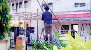 Day decoration, good days for Pavilion Professionals brought to celebration | डेकोरेशन, मंडप व्यावसायिकांना उत्सवाने आणले अच्छे दिन Day decoration, good days for Pavilion Professionals brought to celebration | डेकोरेशन, मंडप व्यावसायिकांना उत्सवाने आणले अच्छे दिन