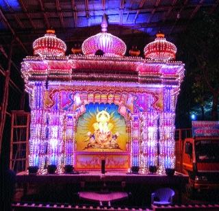 Breathlessness preparations | बाप्पांच्या निरोपाची जय्यत तयारी