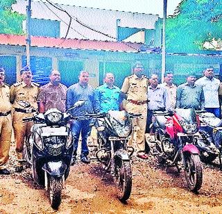 Robbery gang robbery on the highway | महामार्गावर लूटमार करणारी टोळी जेरबंद Robbery gang robbery on the highway | महामार्गावर लूटमार करणारी टोळी जेरबंद