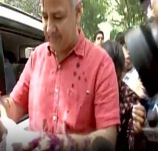 Delhi Deputy Chief Minister Manish Sisodiyanovar Shaypek | दिल्लीचे उपमुख्यमंत्री मनिष सिसोदियांवर शाईफेक Delhi Deputy Chief Minister Manish Sisodiyanovar Shaypek | दिल्लीचे उपमुख्यमंत्री मनिष सिसोदियांवर शाईफेक