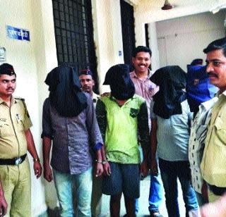 The robbery on the finance company was avoided | फायनान्स कंपनीवरील दरोडा टळला The robbery on the finance company was avoided | फायनान्स कंपनीवरील दरोडा टळला