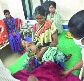 Lack of malnutrition has increased to 59 million | कुपोषण निर्मूलनासाठीचे ५९ लाख पडून Lack of malnutrition has increased to 59 million | कुपोषण निर्मूलनासाठीचे ५९ लाख पडून