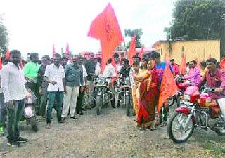Motorcycle rallies in the Loohner Group | लोहोणेर गटात मोटारसायकल रॅली