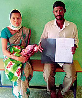 During the delivery, the baby's leg was broken | प्रसूतीदरम्यान बाळाच्या पायाचे हाड मोडले