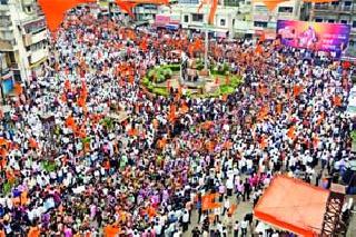 Peace, patience and discipline | शांतता, संयम अन् शिस्तीचे प्रदर्शन