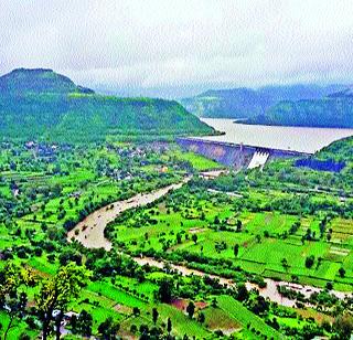 81.15 percent water in dams in Kukadi project | कुकडी प्रकल्पातील धरणात ८१.१५ टक्के पाणी