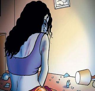 Writing on her hand, she has been raped | हातावर लिहून तिने दिली बलात्कार झाल्याची माहिती