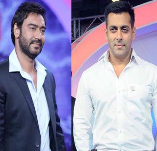 Salman-Ajay's friendship collapse .... | सलमान-अजयच्या मैत्रीत दरार.... Salman-Ajay's friendship collapse .... | सलमान-अजयच्या मैत्रीत दरार....