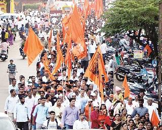 A glimpse of 'Maratha Eki' in Gahlijanglaj! | गडहिंंग्लजमध्ये ‘मराठा एकी’ची झलक ! A glimpse of 'Maratha Eki' in Gahlijanglaj! | गडहिंंग्लजमध्ये ‘मराठा एकी’ची झलक !