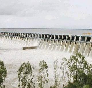 Ujani Dam filled 100 percent | उजनी धरण १०० टक्के भरले Ujani Dam filled 100 percent | उजनी धरण १०० टक्के भरले