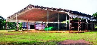 Gandhinagar is celebrating Durgapuja festival | गांधीनगरला दुर्गापूजा उत्सवा सुरू Gandhinagar is celebrating Durgapuja festival | गांधीनगरला दुर्गापूजा उत्सवा सुरू