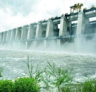 The 14 steps of 'Lower Thirhan' were opened | ‘निम्न तेरणा’चे १४ दरवाजे उघडले The 14 steps of 'Lower Thirhan' were opened | ‘निम्न तेरणा’चे १४ दरवाजे उघडले