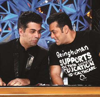 ... when Karan Johar asked for Salman | ...जेव्हा करण जोहरने सलमानकडे भीक मागितली ... when Karan Johar asked for Salman | ...जेव्हा करण जोहरने सलमानकडे भीक मागितली