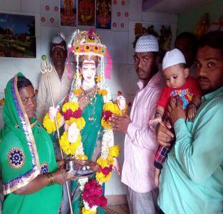 The unique 'Goddess' worship of Muslim devotees | मुस्लिम भक्तांची अनोखी 'देवी' आराधना