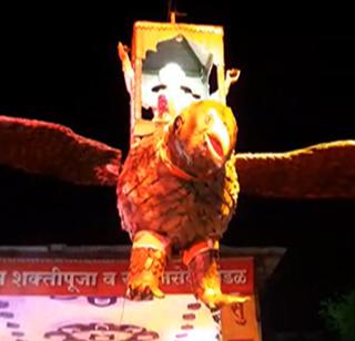 VIDEO: Tukaram's Vaikunth Ghaman saw the crowd | VIDEO : तुकारामांच्या वैकुंठ गमन देखाव्याला गर्दी