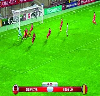 New surprises in football; First round recorded in Seventh second! | फुटबॉलमधील नवे आश्चर्य; सातव्या सेकंदाला नोंदवला पहिला गोल! New surprises in football; First round recorded in Seventh second! | फुटबॉलमधील नवे आश्चर्य; सातव्या सेकंदाला नोंदवला पहिला गोल!