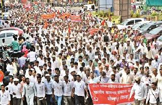 Workers' Front Front | कामगारांचा विराट मोर्चा