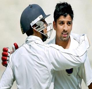 Swapnil and Ankit's historic partnership in Ranji Trophy | रणजी ट्रॉफीत स्वप्नील आणि अंकितची ऐतिहासिक भागिदारी Swapnil and Ankit's historic partnership in Ranji Trophy | रणजी ट्रॉफीत स्वप्नील आणि अंकितची ऐतिहासिक भागिदारी