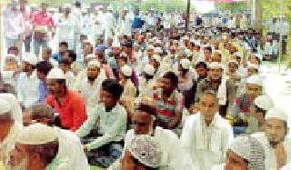 Elgar against the rule of Muslims in Nandgaon | नांदगावात मुस्लिमांचा शासनाविरुद्ध एल्गार