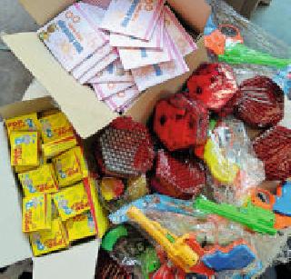 Local crackers Chinese 'bar'! | लोकल फटाक्यांना चिनी ‘बार’! Local crackers Chinese 'bar'! | लोकल फटाक्यांना चिनी ‘बार’!