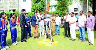 Start of rifle shooting competition | रायफल शुटींग स्पर्धेला प्रारंभ