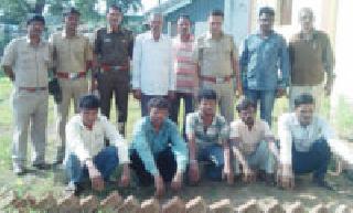 The felony killers are also involved in 'smugglers' | ‘त्या’ सागवान तस्करांवर वन्यप्राण्यांच्या शिकारीचेही गुन्हे