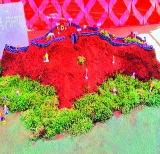 Chimuradya started the Torna fort | चिमुरड्यांनी साकारला तोरणा किल्ला