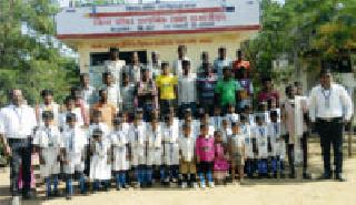 Transformation of the remote pamajiguda school | दुर्गम पामाजीगुडा शाळेचा कायापालट Transformation of the remote pamajiguda school | दुर्गम पामाजीगुडा शाळेचा कायापालट