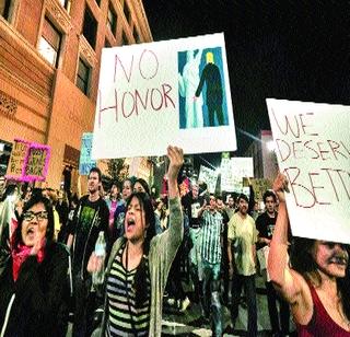 Demonstrations throughout the United States against Trump | ट्रम्पविरोधात संपूर्ण अमेरिकेत निदर्शने Demonstrations throughout the United States against Trump | ट्रम्पविरोधात संपूर्ण अमेरिकेत निदर्शने