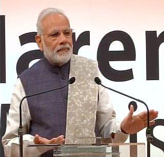 Congress has not gone past charity - Narendra Modi | काँग्रेस चारआण्याच्या पुढे गेली नाही - नरेंद्र मोदी Congress has not gone past charity - Narendra Modi | काँग्रेस चारआण्याच्या पुढे गेली नाही - नरेंद्र मोदी