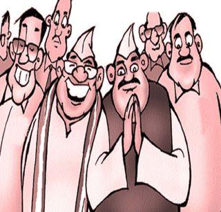 NCP-BJP in a colorful match | राष्ट्रवादी- भाजपामध्ये रंगतदार सामना NCP-BJP in a colorful match | राष्ट्रवादी- भाजपामध्ये रंगतदार सामना