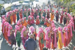 Celebration of Saint Gadgebaba Punyathithi Festival with Attractive Process ... | आकर्षक मिरवणुकीने संत गाडगेबाबा पुण्यतिथी महोत्सवाचा समारोप...