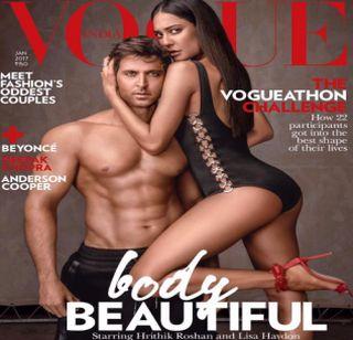 Hot Photoshoot with Hrithik Lisa Hayden for VOGUE | VOGUE साठी हृतिकचे लिसा हेडनसोबत हॉट फोटोशूट Hot Photoshoot with Hrithik Lisa Hayden for VOGUE | VOGUE साठी हृतिकचे लिसा हेडनसोबत हॉट फोटोशूट