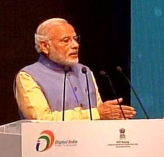 Now your thumb will become your bank - Narendra Modi | आता तुमचा अंगठाच बनेल तुमची बँक - नरेंद्र मोदी Now your thumb will become your bank - Narendra Modi | आता तुमचा अंगठाच बनेल तुमची बँक - नरेंद्र मोदी