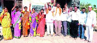 Maatulthan's sarpanchpadi Nagare | मातुलठाणच्या सरपंचपदी नागरे