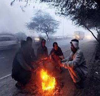 Maharashtra is at 0 ° C in Hoodhudi, Venala Lake in Mahabaleshwar | महाराष्ट्राला हुडहुडी , महाबळेश्वरच्या वेण्णा लेकमध्ये 0 अंश तापमान