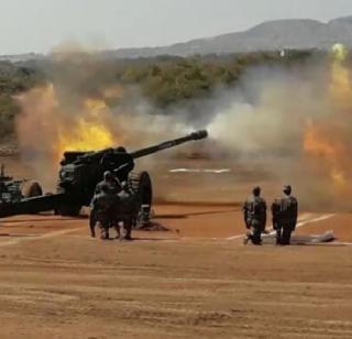 'Harbra' breaks in 12 seconds; Towards 'All-round strike' | बारा सेकंदात ‘हर्बरा’ नेस्तनाबूत; तोफांचा ‘सर्वत्र प्रहार’ 'Harbra' breaks in 12 seconds; Towards 'All-round strike' | बारा सेकंदात ‘हर्बरा’ नेस्तनाबूत; तोफांचा ‘सर्वत्र प्रहार’