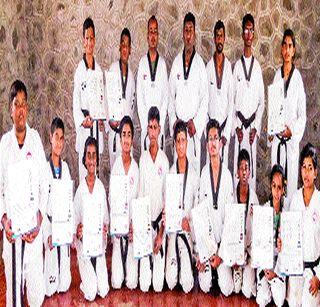 Taekwondo training for orphans | अनाथांसाठी तायक्वोंदो प्रशिक्षण