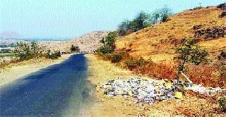 Nayagaon Ghat became garbage depot | नायगाव घाट बनला कचरा डेपो Nayagaon Ghat became garbage depot | नायगाव घाट बनला कचरा डेपो