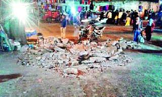 Breakthrough Roads in New Rugby | सुस्थितीतील रस्ते फोडून नव्याने डांबरीकरण