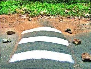 Road accidents increase on Pathardi road | पाथर्डी रस्त्यावर अपघातात वाढ