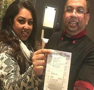 Above! Meals 6 thousand and note 83 thousand | अबब ! जेवण 6 हजाराचं आणि टिप 83 हजारांची