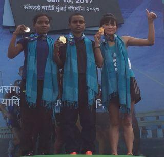 Mumbai Marathon: Among the Indian women, Jyoti Gates of Maharashtra is the top | मुंबई मॅरेथॉन : भारतीय महिलांमध्ये महाराष्ट्राची ज्योती गवते अव्वल