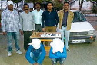 Two infamous detention | दोन कुख्यात अटकेत Two infamous detention | दोन कुख्यात अटकेत