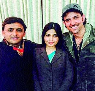 Akhilesh's Bollywood connection | अखिलेश यांचे बॉलिवूड कनेक्शन Akhilesh's Bollywood connection | अखिलेश यांचे बॉलिवूड कनेक्शन